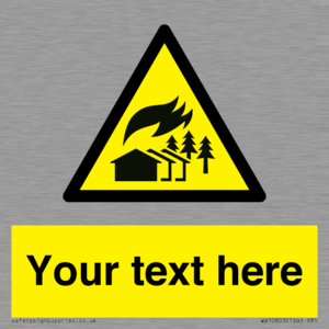 Custom Warning: Large scale fire zone